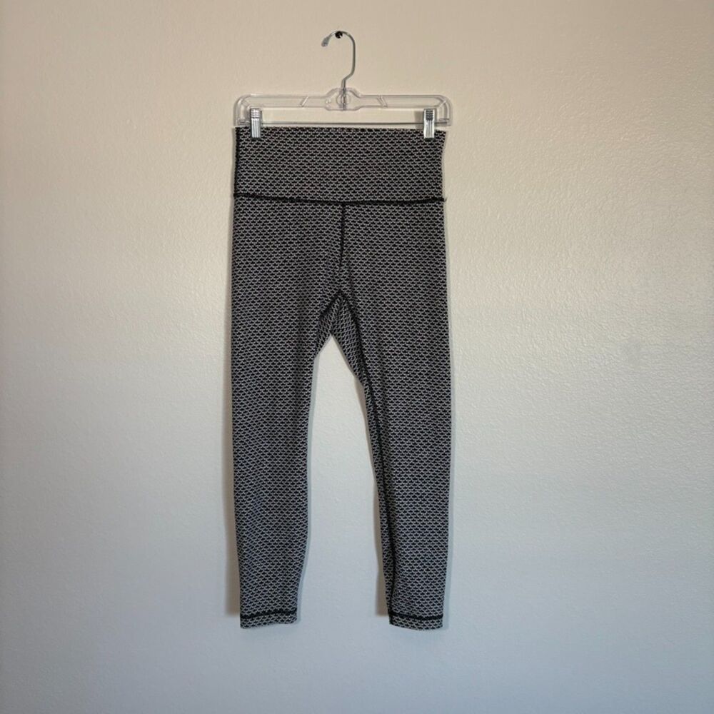 Lululemon Wunder Under Hi-Rise 7/8 Tight *Full-On Luxtreme 25" Monochromic Black
